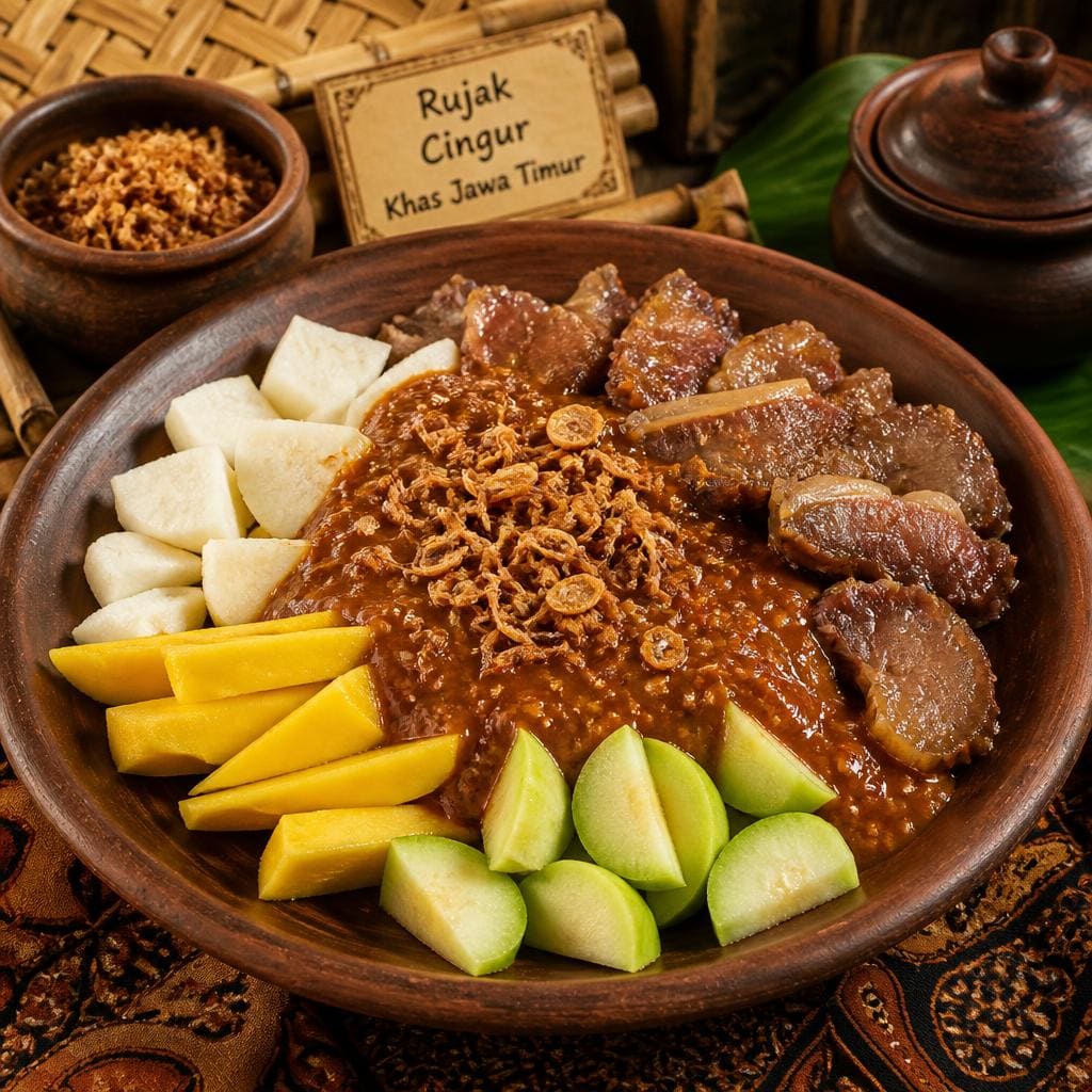 Rujak Cingur dari Sate Khas Senayan